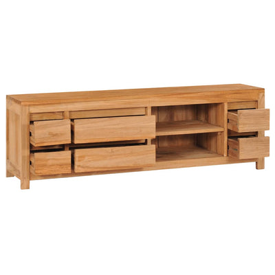 TV Cabinet 120x30x40 cm Solid Teak Wood