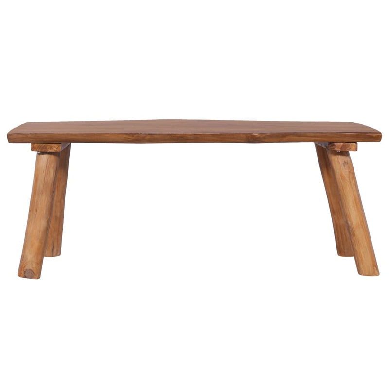 Garden Bench 120 cm Solid Teak Wood