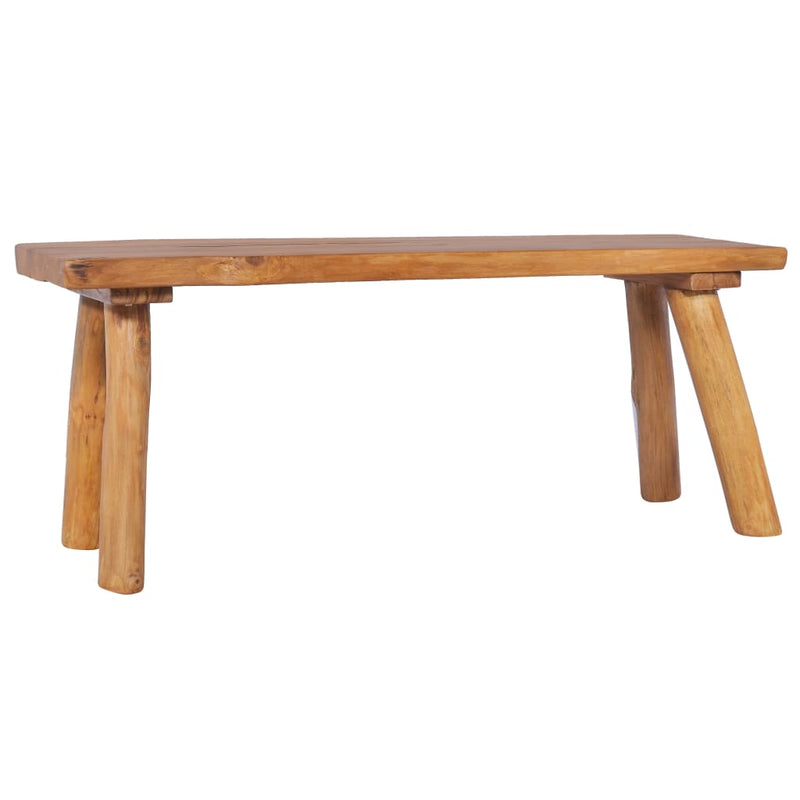 Garden Bench 120 cm Solid Teak Wood