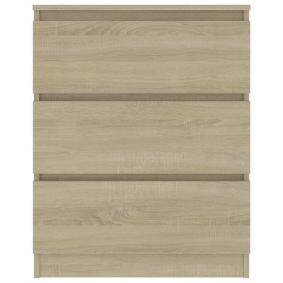 Sideboard Sonoma Oak 60x35x76 cm Engineered Wood