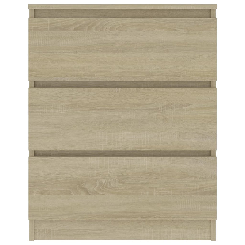 Sideboard Sonoma Oak 60x35x76 cm Engineered Wood