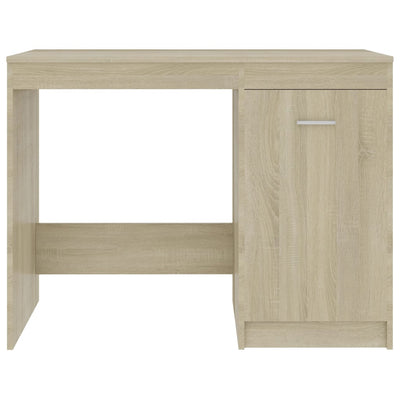 Desk Sonoma Oak 100x50x76 cm Engineered Wood