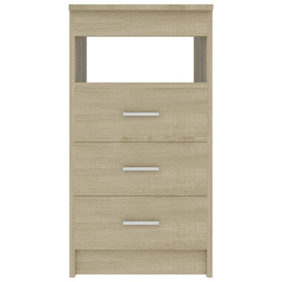 Drawer Cabinet Sonoma Oak 40x50x76 cm Engineered Wood