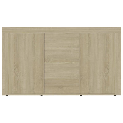 Sideboard Sonoma Oak 120x36x69 cm Engineered Wood