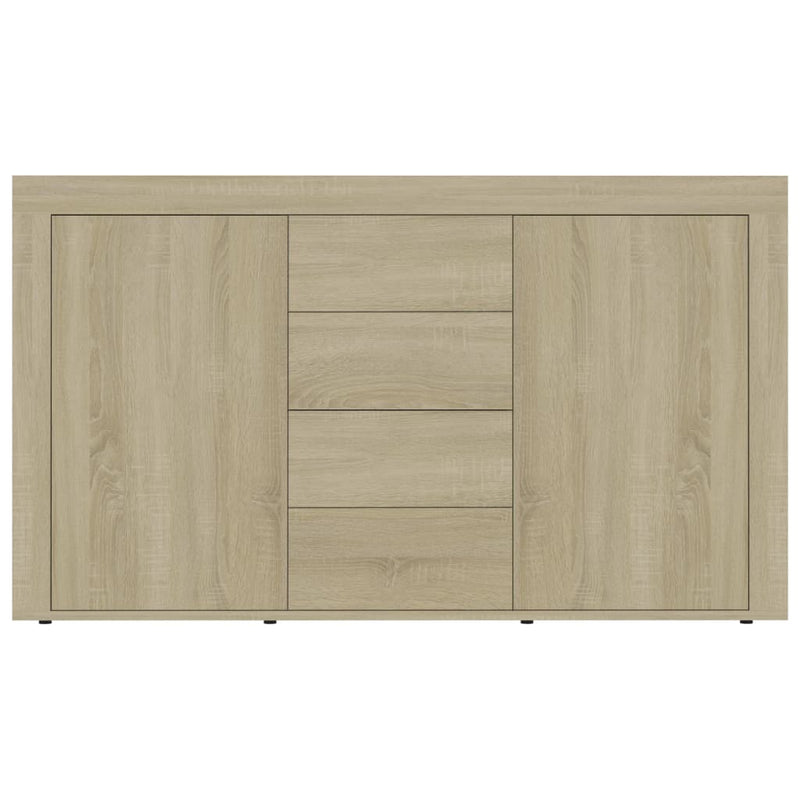 Sideboard Sonoma Oak 120x36x69 cm Engineered Wood