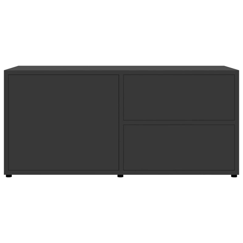 TV Cabinet Grey 80x34x36 cm Engineered Wood