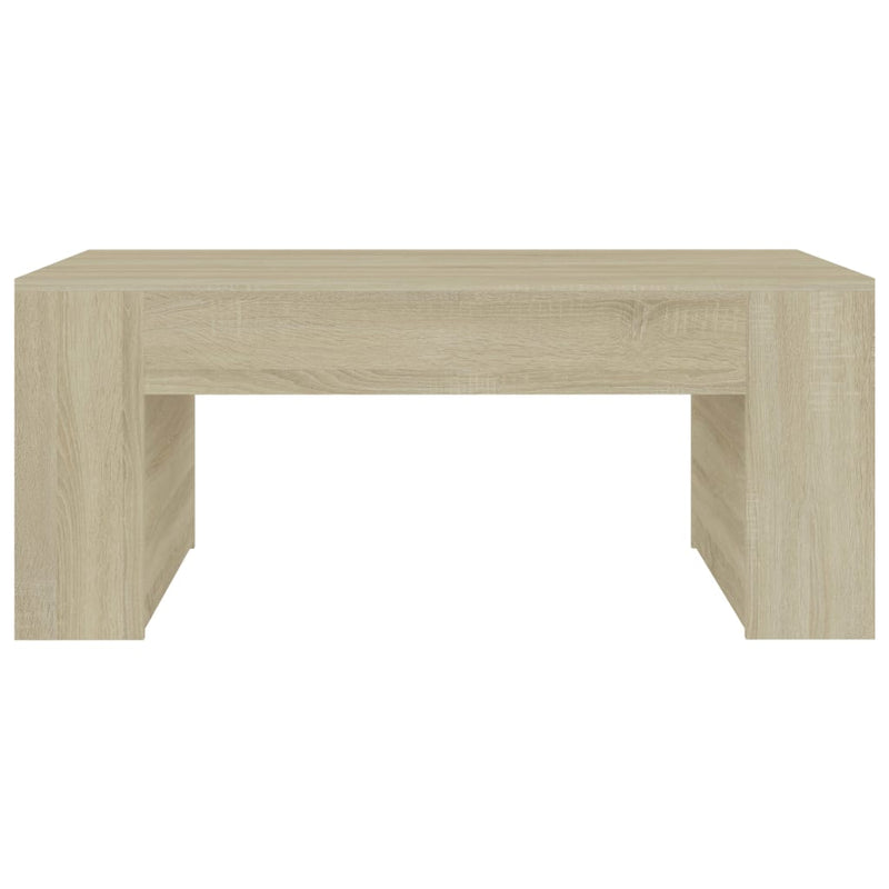 Coffee Table Sonoma Oak 100x60x42 cm Engineered Wood