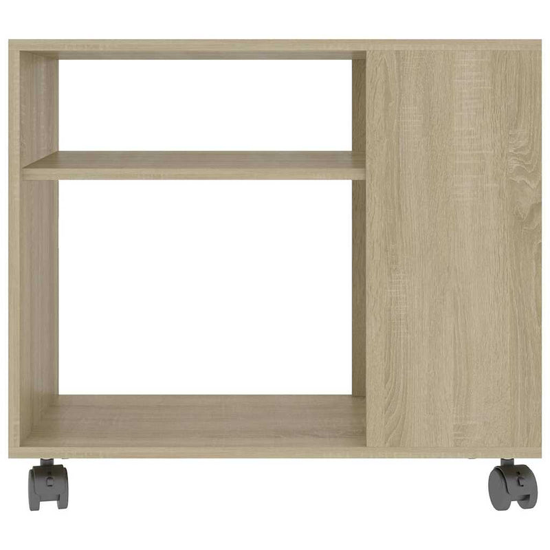 Side Table Sonoma Oak 70x35x55 cm Engineered Wood