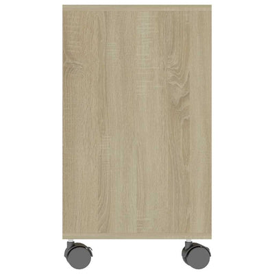 Side Table Sonoma Oak 70x35x55 cm Engineered Wood