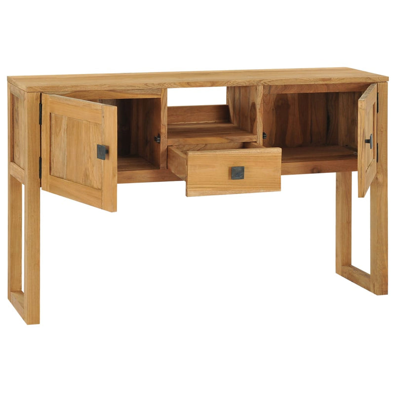 Console Table 120x32x75 cm Solid Teak Wood