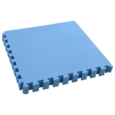 Floor Mats 6 pcs 2.16 m² EVA Foam Blue