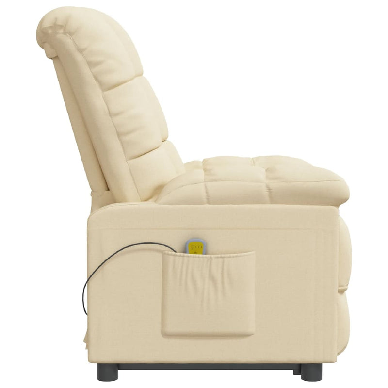 Massage Chair Cream Fabric