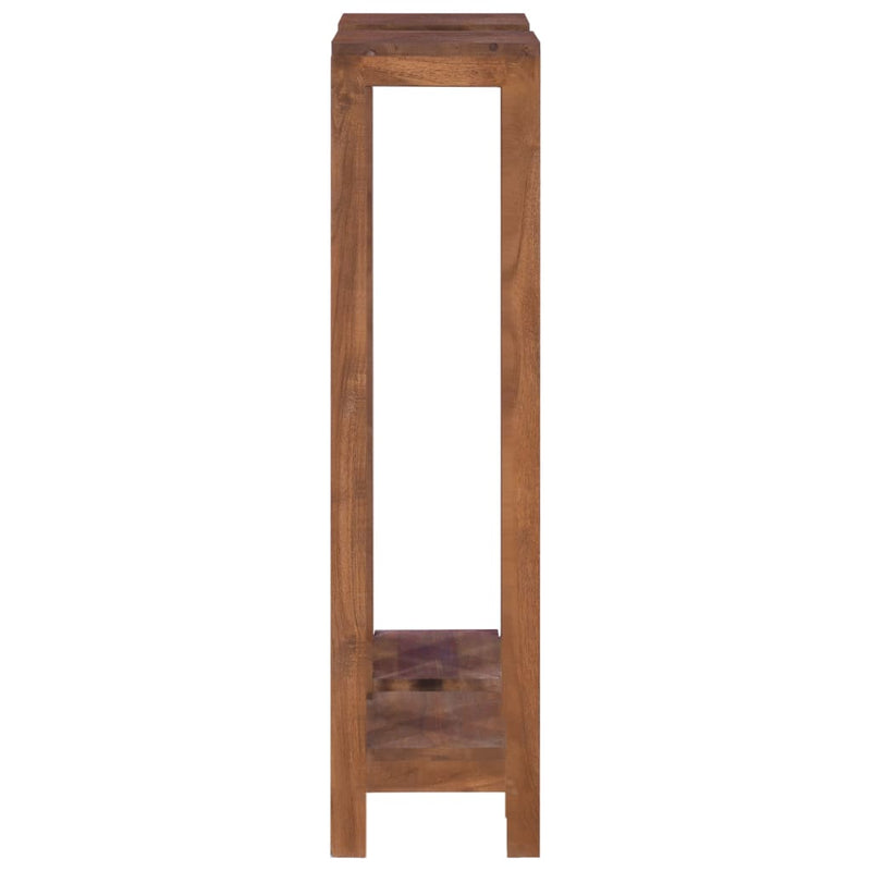 Plant Stands 2 pcs 25x25x100 cm Solid Teak Wood