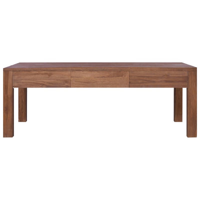 Coffee Table 110x60x40 cm Solid Teak Wood