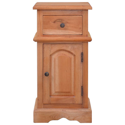 Bedside Cabinet Solid Mahogany Wood