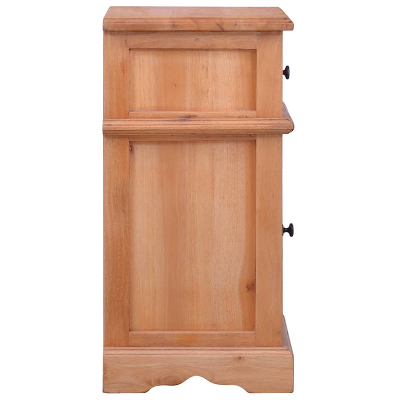 Bedside Cabinet Solid Mahogany Wood