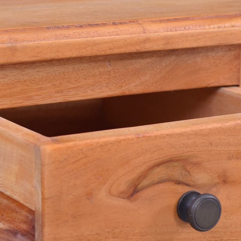 Bedside Cabinet Solid Mahogany Wood