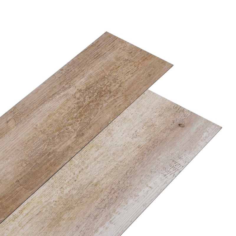 PVC Flooring Planks 5.02 m² 2 mm Self-adhesive Wood Wash