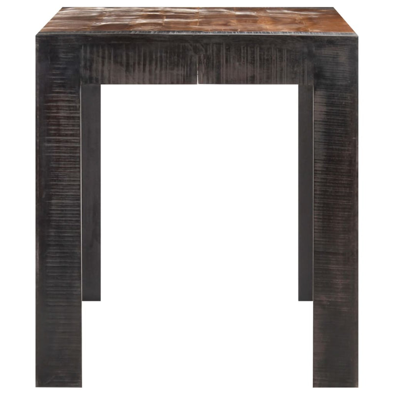 Dining Table 140x70x76 cm Solid Rough Mango Wood