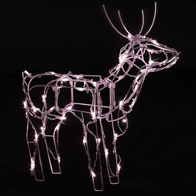 3 Piece Christmas Light Display Reindeers 229 LEDs