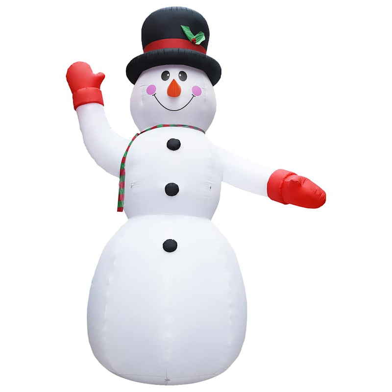 Christmas Inflatable Snowman with LED IP44 600 cm XXL