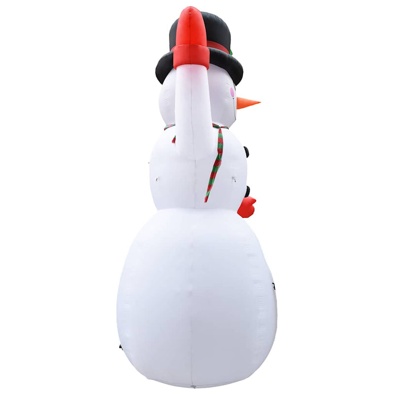 Christmas Inflatable Snowman with LED IP44 600 cm XXL