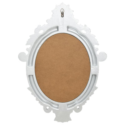 Wall Mirror Castle Style 56x76 cm Silver