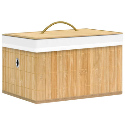 Bamboo Storage Boxes 4 pcs