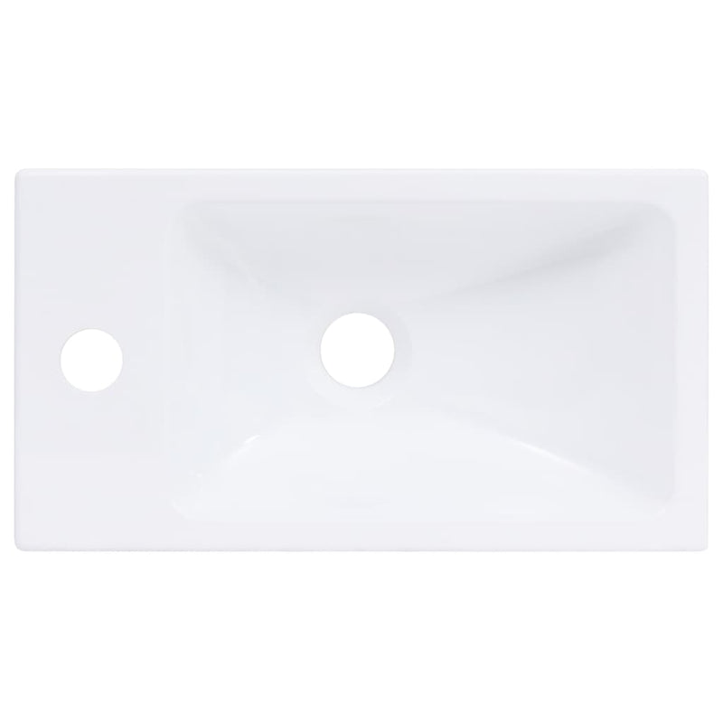 Wash Basin 400x220x90 mm SMC White