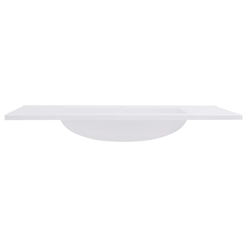 Built-in Wash Basin 800x460x130 mm SMC White