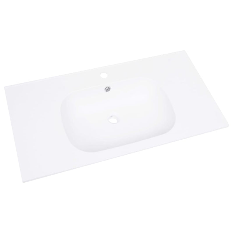 Built-in Wash Basin 805x460x105 mm SMC White