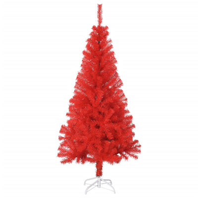 Artificial Christmas Tree with Stand Red 150 cm PVC