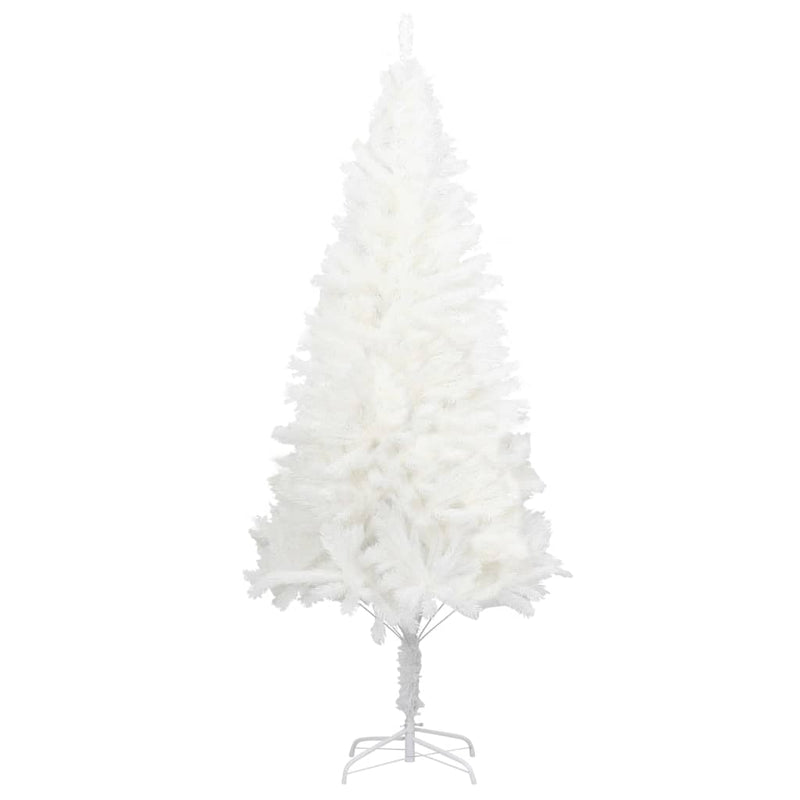 Artificial Christmas Tree Lifelike Needles White 180 cm