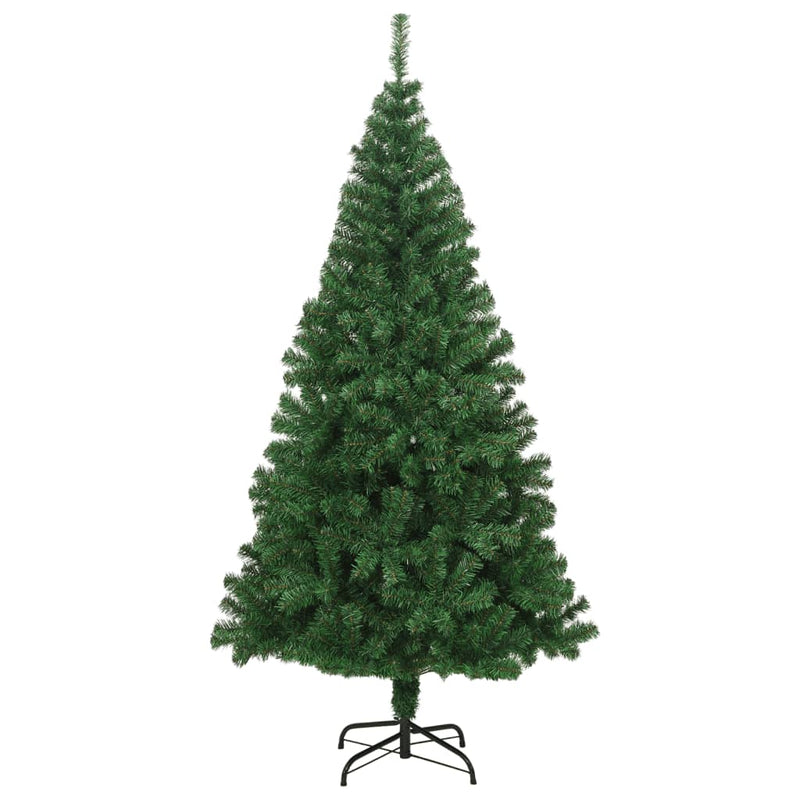 Artificial Christmas Tree with Thick Branches Green 180 cm PVC