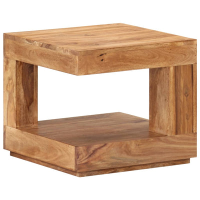 Coffee Table 45x45x40 cm Solid Wood Acacia