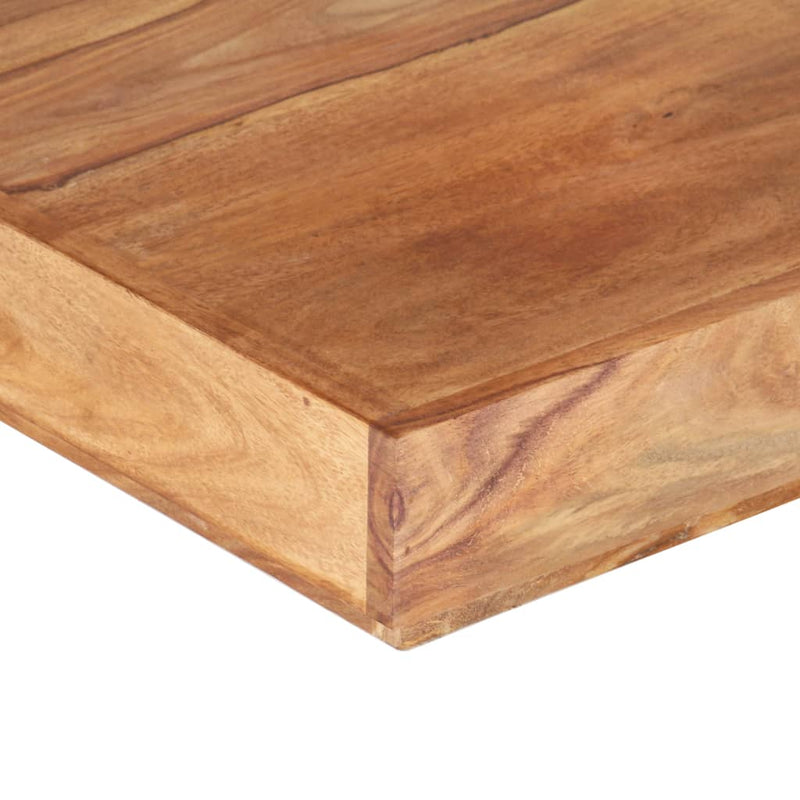 Coffee Table 45x45x40 cm Solid Wood Acacia