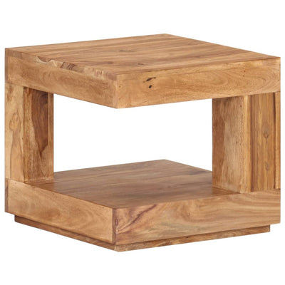 Coffee Table 45x45x40 cm Solid Wood Acacia