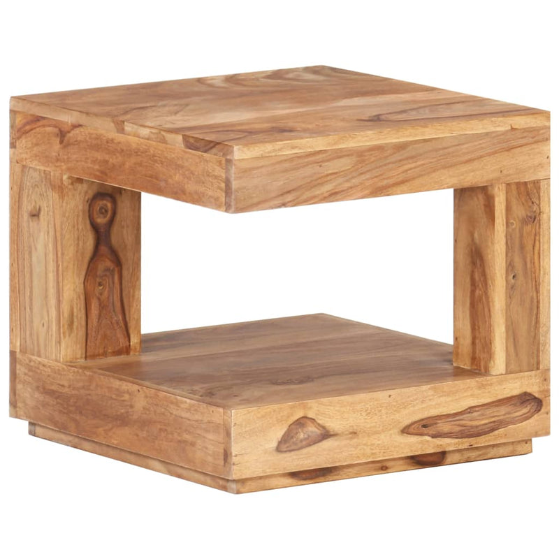 Coffee Table 45x45x40 cm Solid Wood Acacia