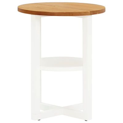 Lamp Table 40x50 cm Solid Oak Wood