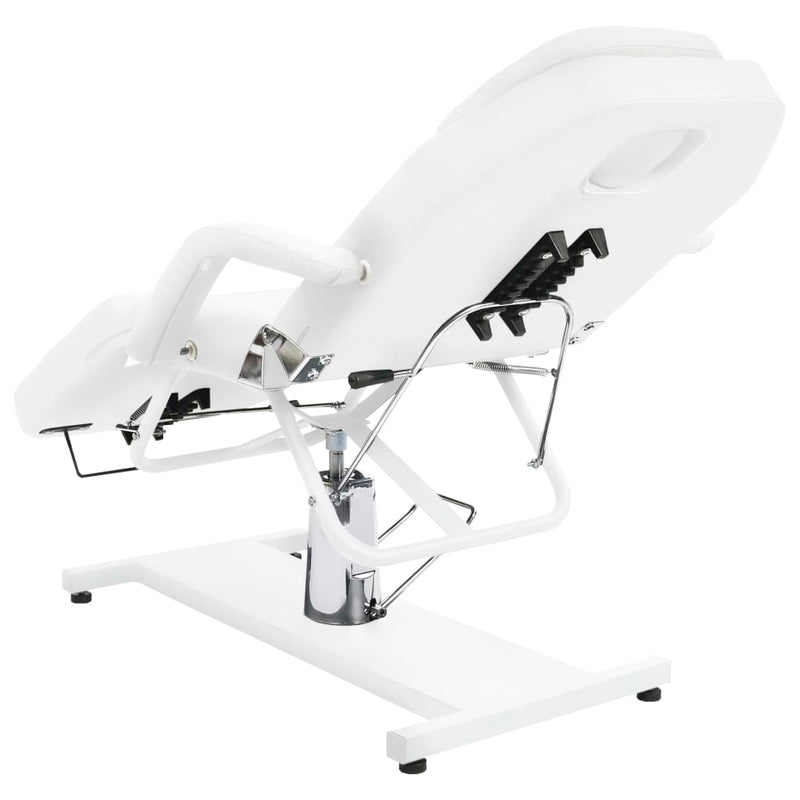 Massage Table White 180x62x(87-112) cm