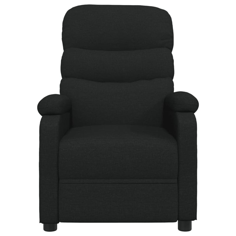 Massage Chair Black Fabric