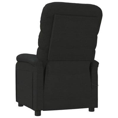 Massage Chair Black Fabric