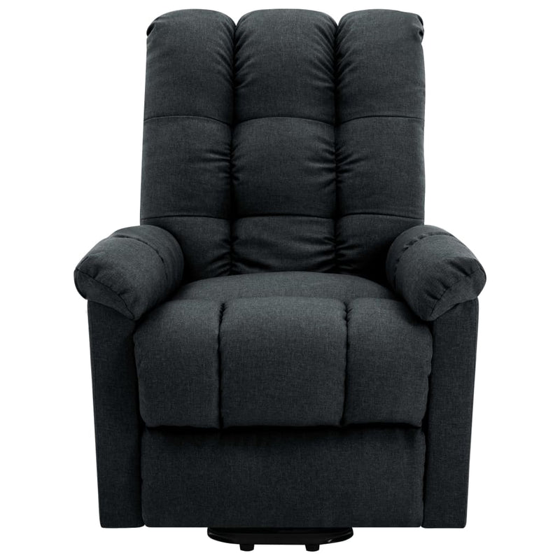 Stand up Massage Chair Dark Grey Fabric