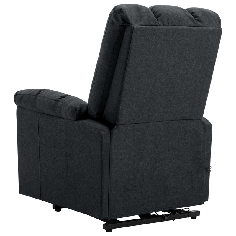 Stand up Massage Chair Dark Grey Fabric