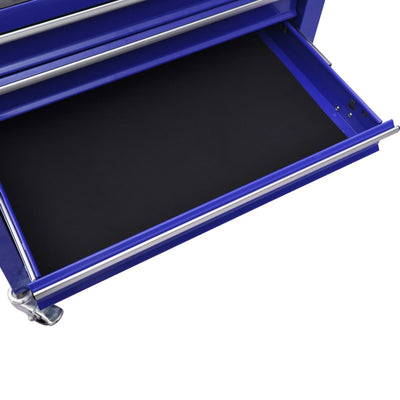 Tool Trolley with 4 Drawers Steel Blue