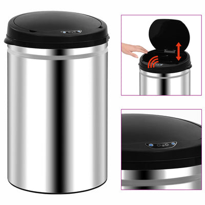 Automatic Sensor Dustbin 30 L Stainless Steel