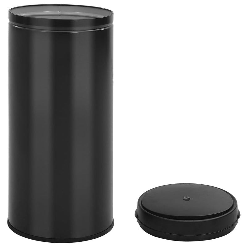 Automatic Sensor Dustbin 80 L Carbon Steel Black