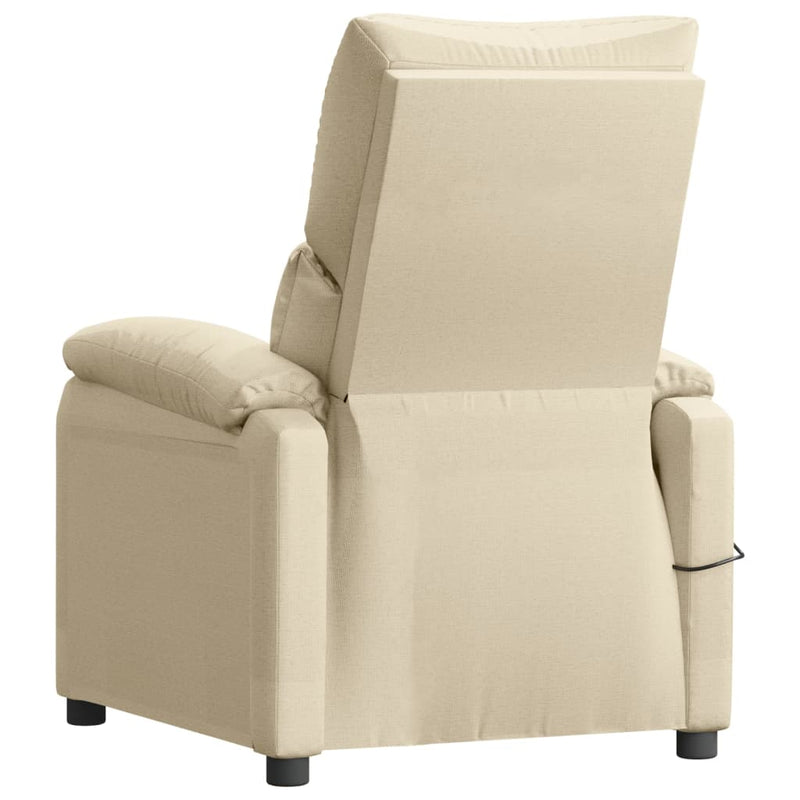 Massage Chair Cream Fabric