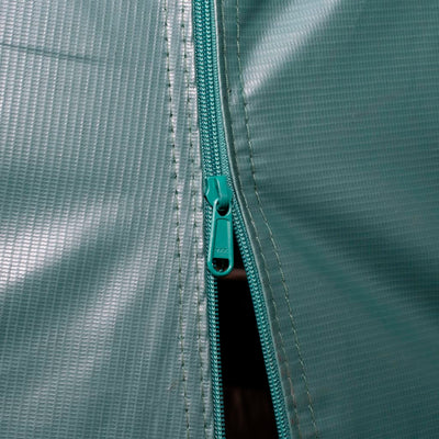 Removable Livestock Tent PVC 550 g/m² 3.3x4.8 m Dark Green