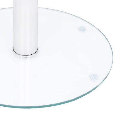 Coffee Table Transparent 40 cm Tempered Glass